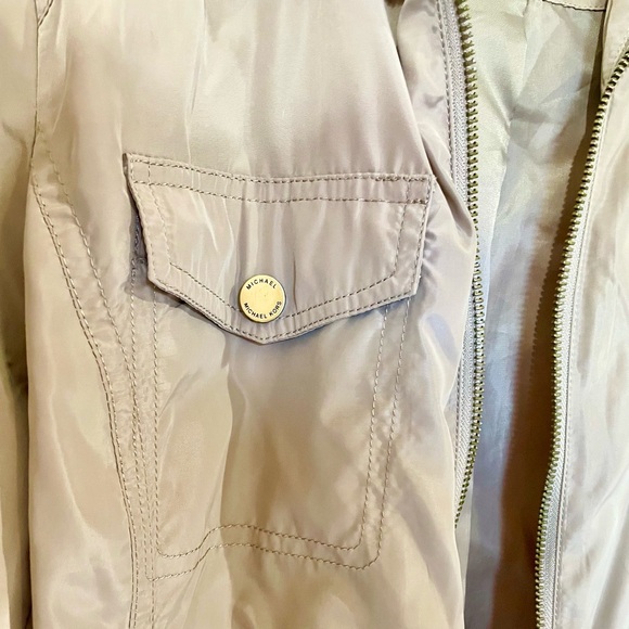 Michael Kors cinch-waist hooded anorak - Picture 9 of 11